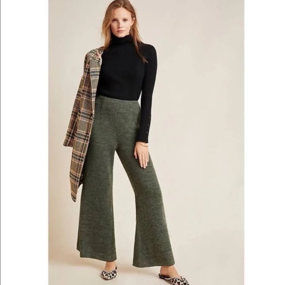 Sweater flare pants Anthropologie